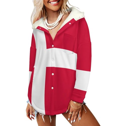 Manteau thermique femme contre le froid grand confort avec grandes poches