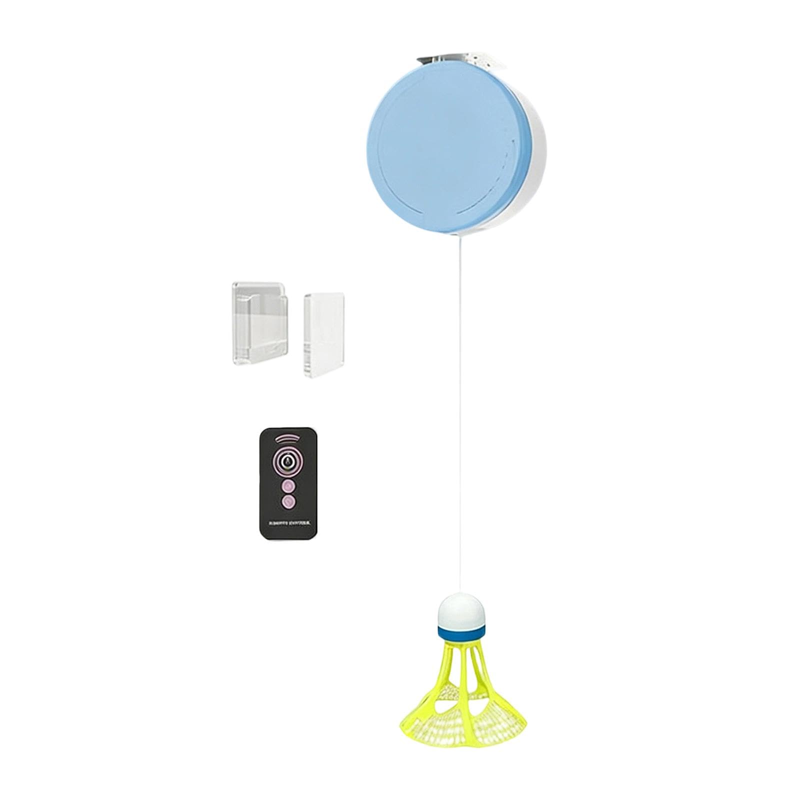 Badminton Rebound Trainer Single Player Self Exercise for Home Indoor Office Blue | Badminton | Tennis & Racquet Sports-image-9