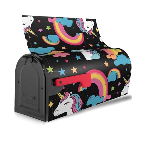unicorn accessories Print Fashion mailbox cover Magnetic Mailbox Cover Waterproof Unique Easy Installation