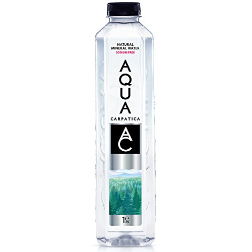 Aqua Carpatica - Still Natural Mineral Water - Plastic Bottle - 1L (Case of 12)