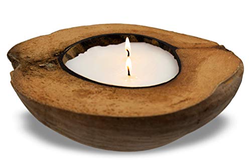 My Tropical Life Coconut Candle For Home | Coconut Scent And Smell | Large Shell Double Wicks| Hawaiian | Tiki Bar Design | Soy Blend Wax #TOP2