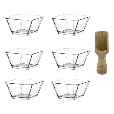 LAV 6-Piece Dessert / Starter Bowl / Glass Bowl / Glasses 300 ml Cover