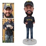 BobbleYou Custom Bobblehead, Full Body Customization Based on Pictures, Personalized Handmade Bobblehead Doll, Polymer Clay, Unique Gift for Family, Friends, Elders, Bosses, Colleagues