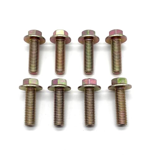 Image of Generic Region Offroad Nut Strip Bolts Compatible with Jeep Cherokee XJ Used for Trailer Hitch /Gas Tank Skid Plate Mounting, Yellow Zinc