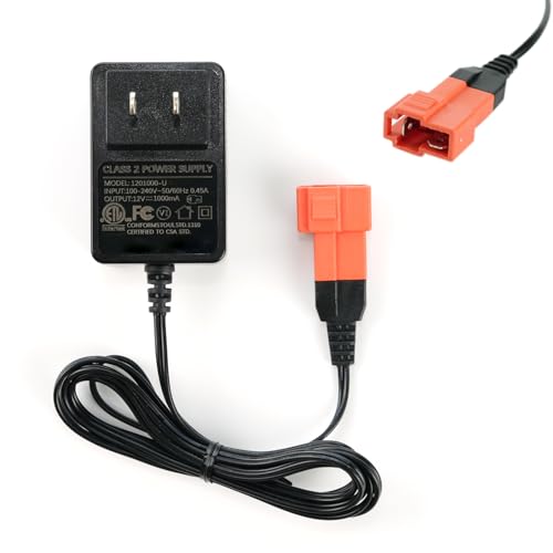 12V Battery Charger for Ride on Toys,12 Volt Charger for Kids Ride On Cars - Compatible with Some