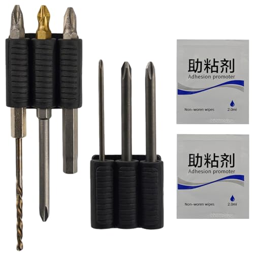 Porta punte, fondina per punte da trapano, organizer magnetico portatile con clip ad alta resistenza, guida ad accesso rapido per casa, cintura, montaggio a parete, garage e costruzione