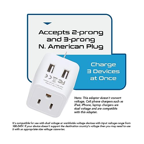 Ceptics CTU-16 Australia, New Zealand, China Travel Adapter Plug thumb #4