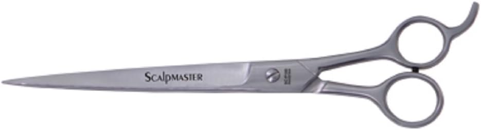 Burmax Scalpmaster Barber Extra Long Ice-Tempered Shear, 10 Inch