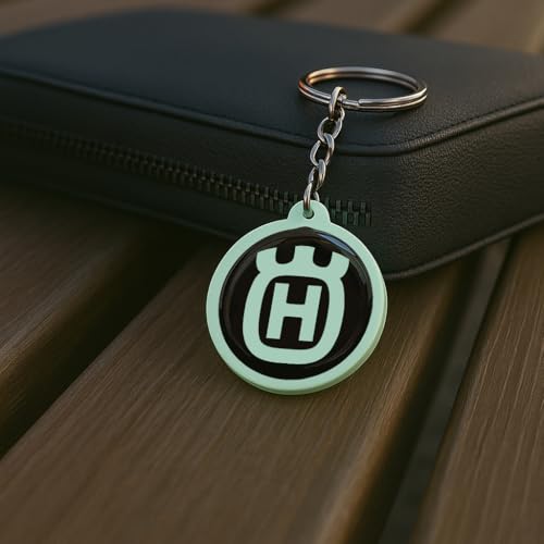 Image of Mi Glow Store Glow in Dark Keychain for Bike Men | Gift for Man | Bike Accessories | Charges in Light Glows in Dark | Key chain for Bike