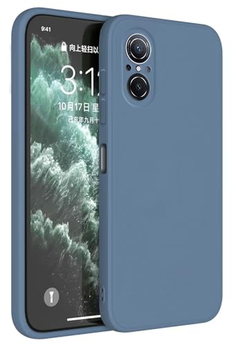 Topme Funda para Huawei Nova 9 SE (6.78' Inches) Carcasa Caja Case Estuche, Funda Protectora de Piel de Silicona TPU - Lavanda Gris