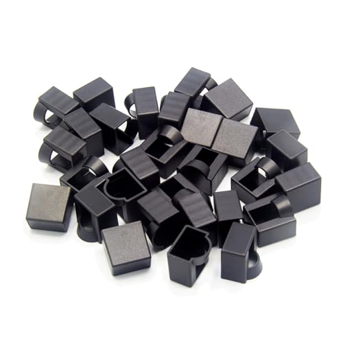 Cache-prises RJ45 noir dans la maison connectée pour sécuriser les ports Ethernet muraux
