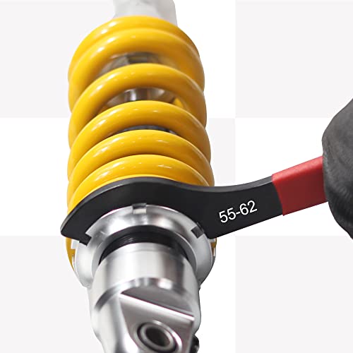 GallopMax 9Pcs Coilover Spanner Wrench Set, Universal Spanner Wrenches Motorcycle Shock Wrench Adjustable Carbon Steel ATV Coil Over Adjustment Tool (Blue) - Image 7