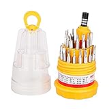 Bits Longueur: env. 2.5cm. Bontannd 31 dans 1 Tournevis De Précision Téléphone Ordinateur Caméra Slotted Tournevis Phillips Outils Vis À Tête Hexagonale Ensemble des Pilotes