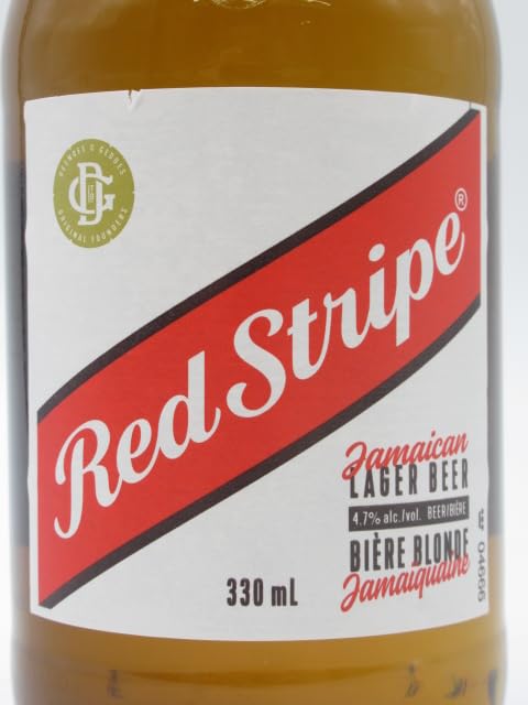 Amazon.co.jp: レッドストライプ ジャマイカン ラガー 瓶ビール 330ml