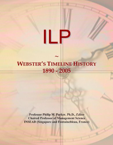 ILP: Webster's Timeline History, 1890 - 2005