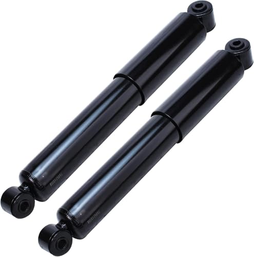 Image of Detroit Axle - 4pc Shock Absorbers for 2007-2009 Chrysler Aspen 2004-2009 Dodge Durango Complete Shock Absorber Assembly 2008 Front and Rear Replacement