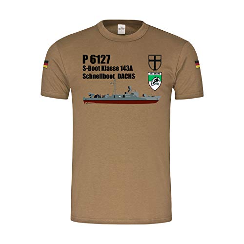 T-shirt Bateau S77 DACHS Copytec vert Large imprimé haute résistance