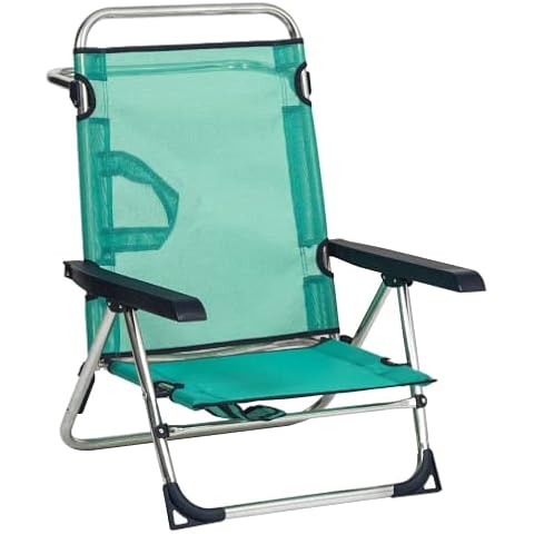 Alco Silla Cama Playa Aluminio Verde Cover