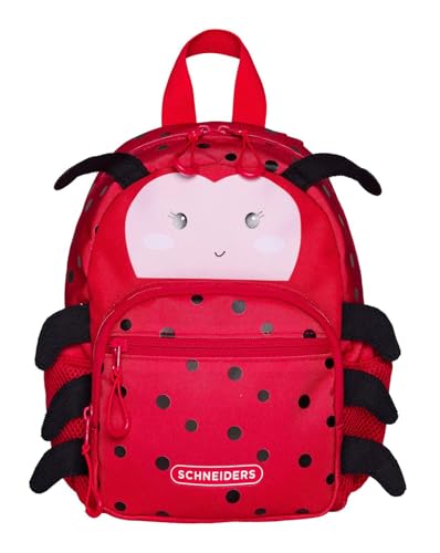 Schneiders Rucksack Freizeitrucksack Mini Backpack 6L Lilo Ladybug rot