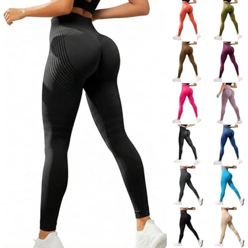 Anti Cellulite 3D Leggings for Women High Waisted Tummy Control Resistance Band Compression Yoga...