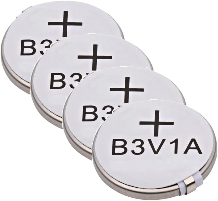 Synergy Digital Dog Collar Batteries, Compatible with High Tech Pet B3V1A Dog Collar, (Li-Ion, 3V, 270 mAh), Compatible with High Tech Pet B3V1A Battery, Combo-Pack Includes: 4 x DC-36 Batteries