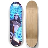 Lewd Skate Hinata Akatsuki Anime Waifu Skateboard Deck | 7-Layer Canadian Maple