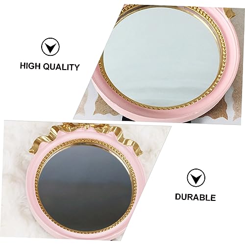 Miroir de maquillage rond et portable pour voyage, lot de 3 avec reflet net - 4