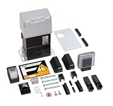 FAAC 105940 Kit Automazione 230V per Cancelli Scorrevoli - Motoriduttore 746 C Z16 con Encoder, Fotocellule, Lampeggiatore, Radiocomando - Portata 600 Kg