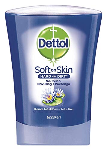 Dettol Handzeep No Touch Navulling - Blauwe Lotus - 250ml x2 - Image 3
