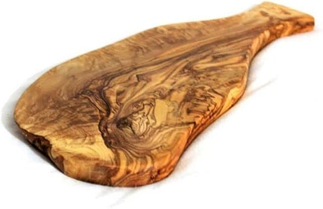 Tunisan Olive Wood Cheese Board - with Handle (40cm)