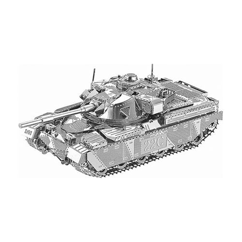 Hsthe Sea 3D Metal Puzzle Jigsaw, 3D Puzzles Metal Model Kit-DIY 3D Metal Jigsaw Puzzle- Christmas Birthday Gifts for Teens and Adults- MK50 Tank