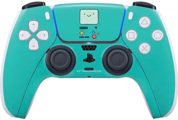 Skinit Decal Gaming Skin Compatible with PS5 Controller - Officially Licensed Adult Swim Adventure Time BMO Design