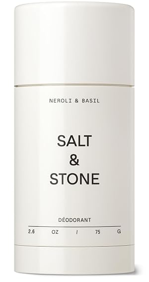 SALT STONE Aluminum Free Deodorant Extra Strength 48 Hour Protection for Women Men Made with Seaweed Extracts Niacinamide