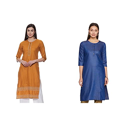 Image of Shiv Textiles Women's Cotton Regular Fashion Kurti