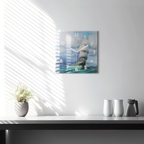 Horloge murale mécanisme silencieux de qualité supérieure Wallfluent - 3