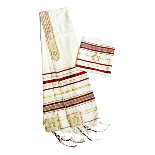 Women's Messianic Prayer Shawl multi-pack – Star of David Tallit with Hebrew Blessing and Scripture, shawls, israel