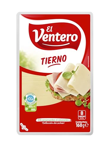 El Ventero Tierno Original Queso Lonchas, 160g