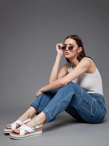Image of Miss Chase Women's Wide Leg Jeans