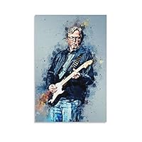 エリック・クラプトン コンサートポスター 62cm x 42cm(フレーム