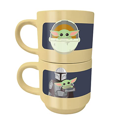 Pyramid International Star Wars : The Mandalorian (Stronger/Where I Go) Ensemble de tasses empilables