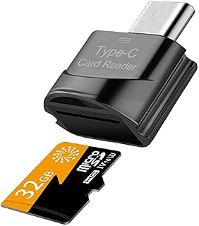 TF/SD Card Reader, USB-C to Micro SD SDXC SDHC OTG USB Memory Adapter TF Type C Memory Card Reader for Galaxy, Huawei, Tablets, PC, Laptop, MacBook