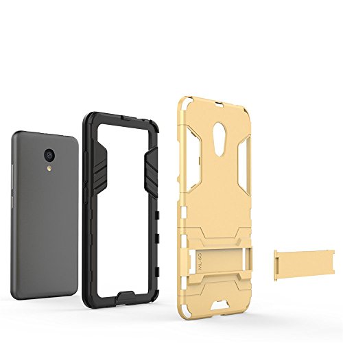 Cover Meizu M5C,SMTR Dual Layer Custodia ibrida