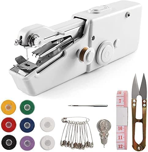 Handheld Sewing Machine, Hand Cordless Sewing Tool Mini Portable Sewing Machine, Essentials For Home Quick Repairing And Stitch Handicrafts #TOP3