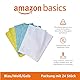 Amazon Basics Mikrofaser - Reinigungstuch, 30 x 41 cm, 24 Stück, 40.5 cm x 30.5 cm, Mehrfarbig