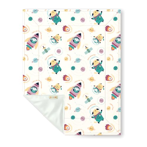 Image of Baby Diaper Changing Mat 65 x 45 cm (0-3 Months) | Soft Cotton Changing Sheet for Newborns | Portable, Washable & Travel-Friendly | Our Mission