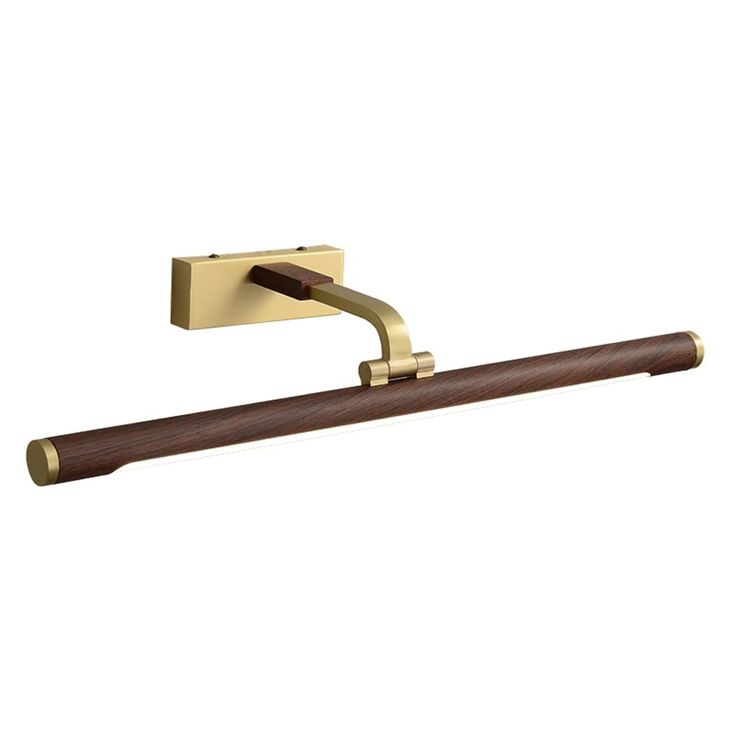Miroir LED salle de bain 44cm réglette lumineuse pour meuble vanity et cabinet de toilette