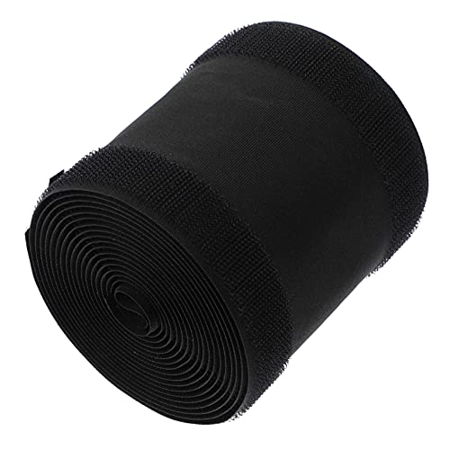 HOMSFOU Protector De Cables Tubo Ocultador De Cable Soporte De Cable De Alambre Gestión De Agarre De Cable Ocultador De Organizador De Alambre Protector De Alambre Black Nylon