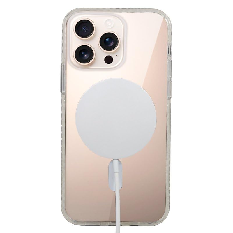 Funda magnética para iPhone 16 Pro Max Cool transparente ideal para fotos urbanas y viajes 2