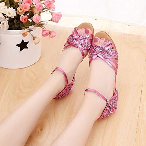 Toddler Baby Girls Kids Ballroom Tango Latin Dance Shoes Sandals Fashion Outdoor Sport Shoes3
