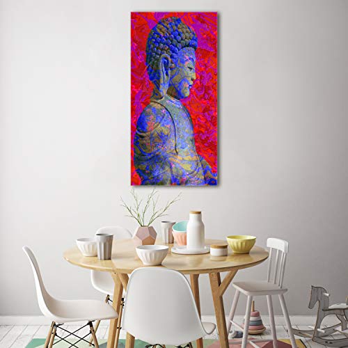 Tableau en verre trempé haute définition 70x140 art bouddha - 4